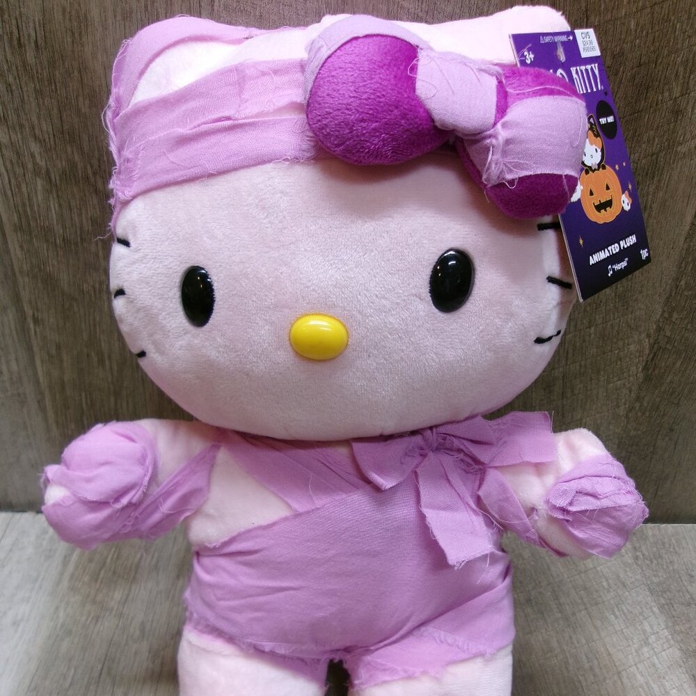 Sanrio, Hello Kitty, Animated Plush, Halloween Themed
